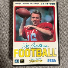 Thumbnail of ebay&reg; auction 198455533643 | JOE MONTANA FOOTBALL Mega Drive MD G-4045 SEGA 1991 mit Box Handbuch...