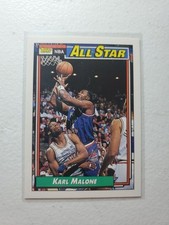 1992 Topps All-Star #123 Karl Malone Utah Jazz Basketball Card