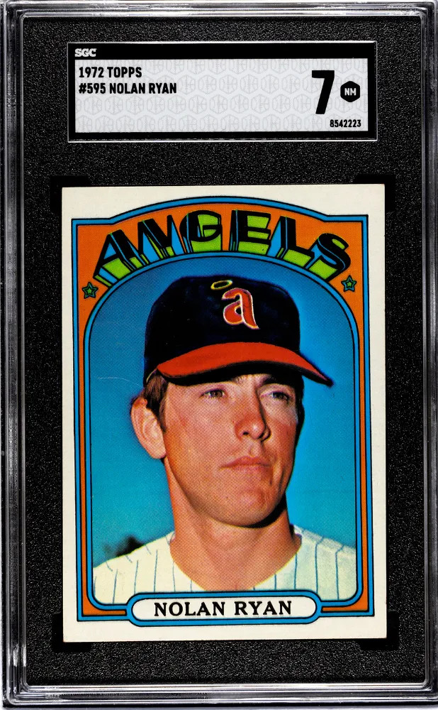 1972 Topps Nolan Ryan #595 SGC 7