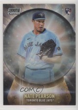 2021 Topps Stadium Club Chrome Crystal Ball Wave Refractor Nate Pearson qc6