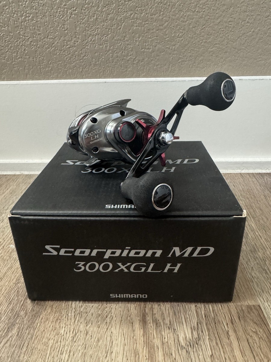 リール Shimano Scorpion MD 300XGLH Shimano 21 Scorpion MD 300XGLH RH Reel with Box - 7.9 - US Seller