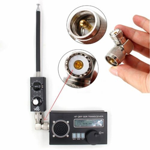 Antenne à ondes courtes QRP pour Yaesu FT817 pour ICOM 703 K2 USDX MCHF 555MHz - Photo 4/12