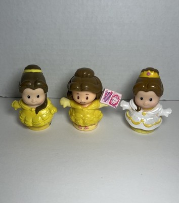 Little People Disney Beauty And The Beast PRINCESS BELLE LOT OF 3 