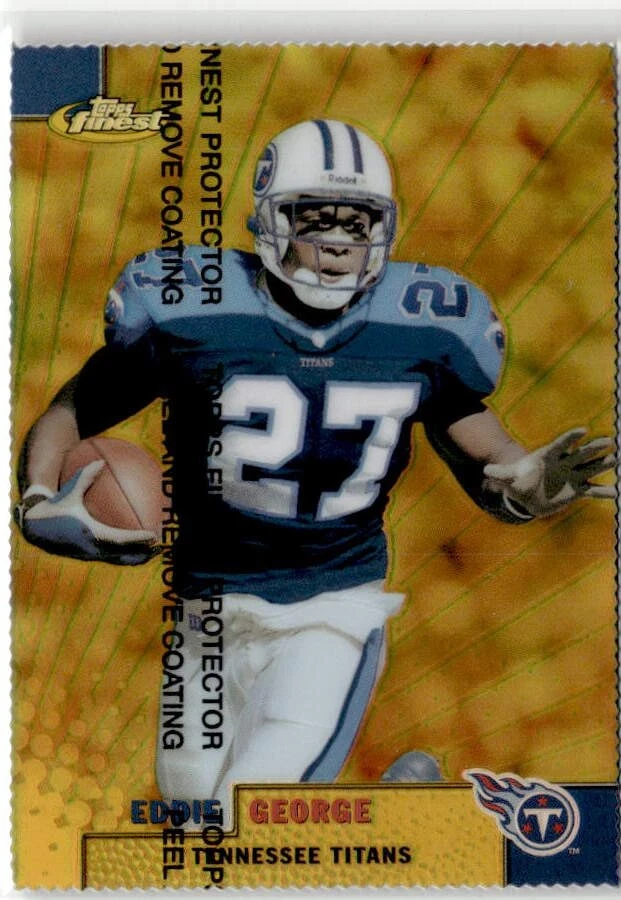 Eddie George trading card