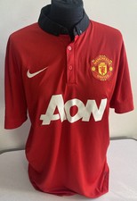 Manchester United Home Football Shirt Nike 2013/14 Adult Large