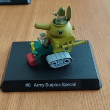 Wacky Races n.6 Army Surplus Special Konami Minifigure Hanna-Barbera Giappone