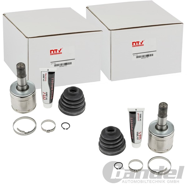 2X NTY Antriebswellengelenk Satz Passend FüR Mitsubishi Delica L L200 L400-image