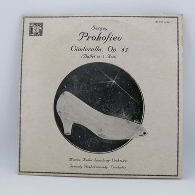 Sergey Prokofiev - Cinderella Op. 67 12'' LP Record 1982 Musical Heritage