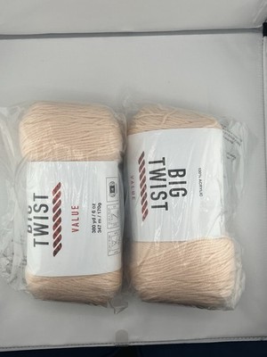 Big Twist Value lot of 2 Pale Peach. Lot 656259 MFG: 10/2024