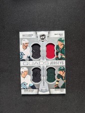 2022-23 UD The Cup Quad Beniers / Boldy / Wright / Rossi /25 ROOKIE