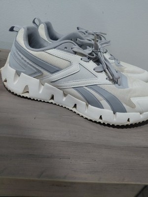 Reebok Men's Athletic Sneakers White Gray Low Top Lace Up Walking 2024