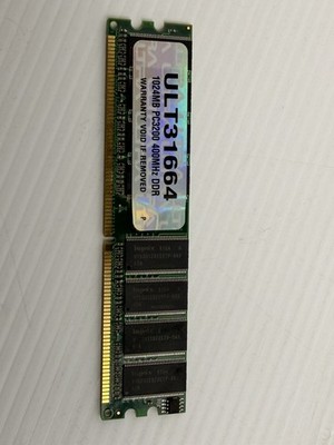 1GB DDR PC3200 400MHz Desktop RAM 184-Pin ULTR31664 Hynix Memory
