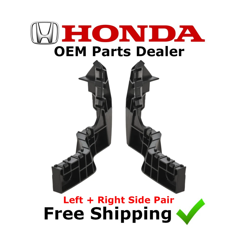 Par de parachoques delantero izquierdo + derecho Honda Ridgeline 2006-2014 soporte de retención espaciador NUEVO Foto 3 de 4