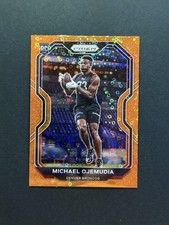 2020 Panini Prizm - Rookie Michael Ojemudia #317 Orange Disco Prizm (RC)
