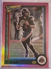 2023 CJ STROUD RC Panini  Chronicles Classic Pink /Purple SP Premium ROOKIE #2 