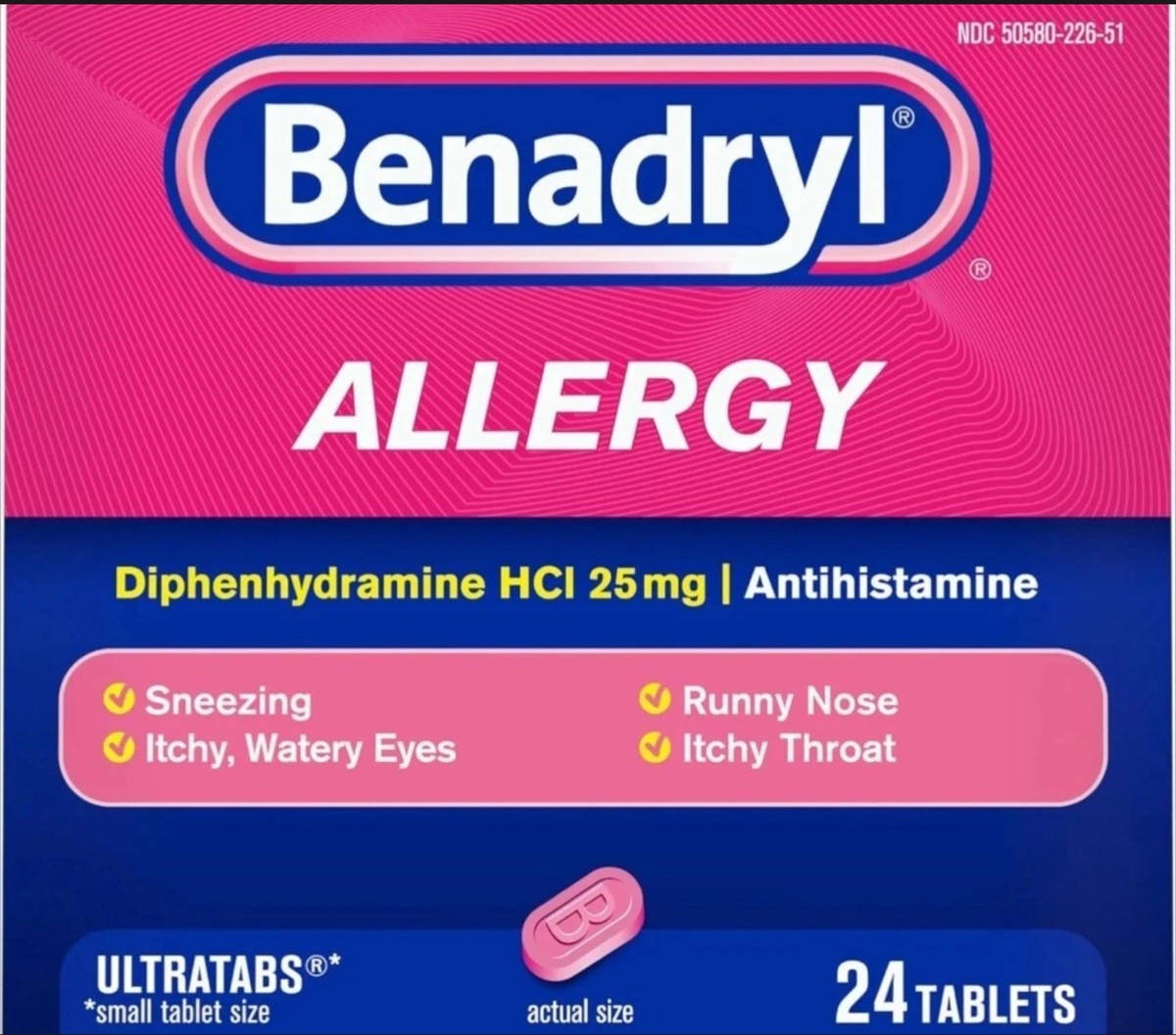 Itching Benadryl With Apoquel Benadryl Allergy Diphenhydramine
