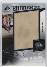 2023-24 Upper Deck SP Game Used Banner Year Winter Classic Tristan Jarry 0cv