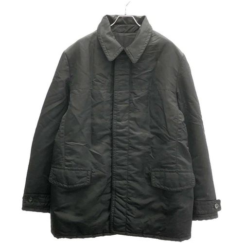 GUCCI Cappotto Corto Nylon Padette Nero 50 S Mano B Autentico dal Giappone