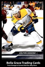 2023-24 Upper Deck Colton Sissons #350 Nashville Predators NHL Hockey
