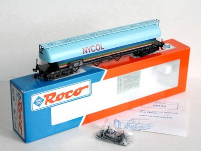 ROCO HO 46198 PRESSURE SILO WAGON VTG, TANK NYCOL HAMBURG DB 0970079 / NEW