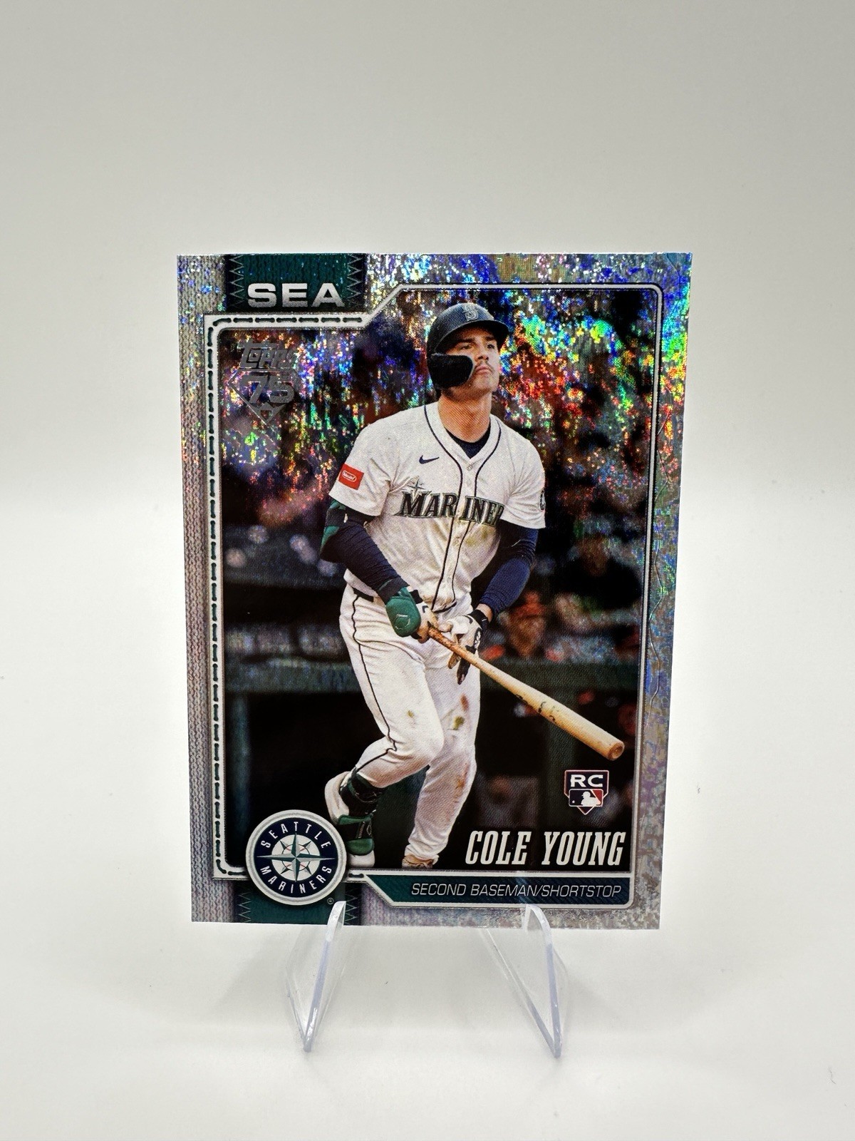 2026 Topps Series 1 - Cole Young #129 Holo Foil (RC)