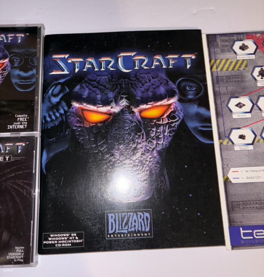 Starcraft + Expansion Set 1998 PC (Gebraucht) in Degersheim für CHF 10 – mit Lieferung auf