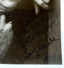 9 Signed Photo's from the 1980's - 45 years old - Autographed Photo Set — photo 5