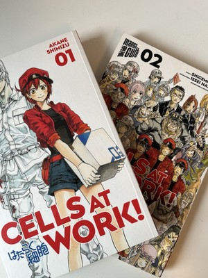 Manga Cells at Work! Band 1 Und 2, Zustand: Sehr Gut 