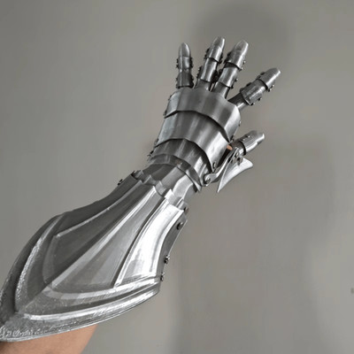 Knight Mecha Hand Armor Halloween Cosplay Props Mechanical Arm 3D Printing Gifts