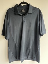 Nike Dri-Fit Men s Black Golf Polo Shirt Short Sleeve Size L - Breathable