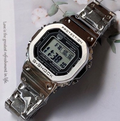 Casio G-Shock GMW-B5000D-1 full-metal stainless steel watch
