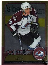 JOE SAKIC 08/09 OPC O-Pee-Chee Update METAL #369 Hockey Card Parallel Insert