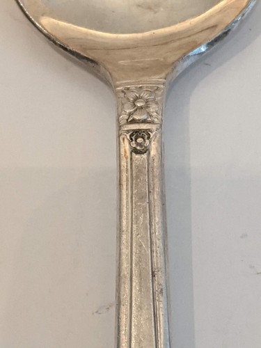 2 National Silver Co King Edward Silver Inauguration Tablespoon (Serving Spoon) - Picture 7 of 7