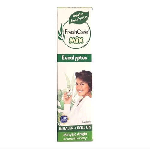 Fresh Care, Mix Aromaterapia Roll on, 5ml + Inalatore 0,8ml,Eucalipto (Confezione da 1) - Foto 1 di 4