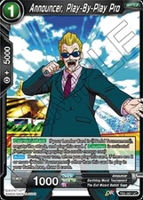 NM-Mint DBS:M Announcer, Play-By-Play Pro - TB2-067 - UC World Martial Arts Tour