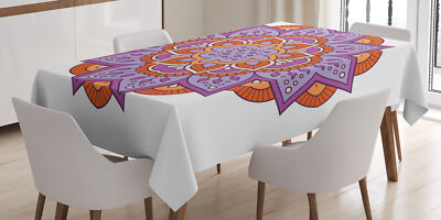 Ethnisch Tischdecke Asian Eastern Wie Ornament