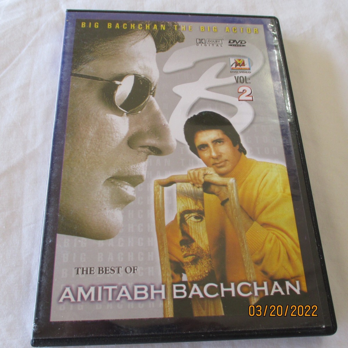 Best of Amitabh Bachchan Hindi BOLLYWOOD Songs DVD Big Bachchan the Big  Actor