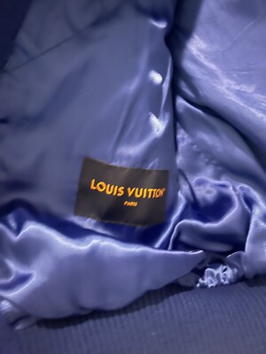 Varsity Jacket Louis Vuitton- Size 44 (2xl) Blue and Green