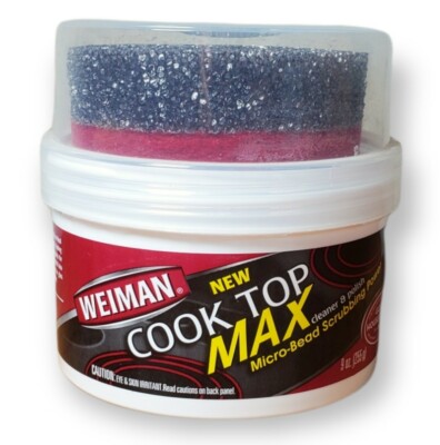 WEIMAN GLASS COOK TOP MAX Heavy Duty CLEANER & POLISH Shine Protect RANGE TOP