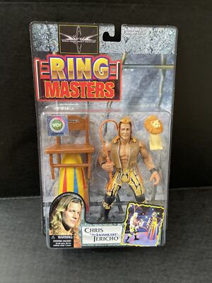NEW WCW Toybiz Chris Jericho Lionheart Ring Masters 1998 Rare 