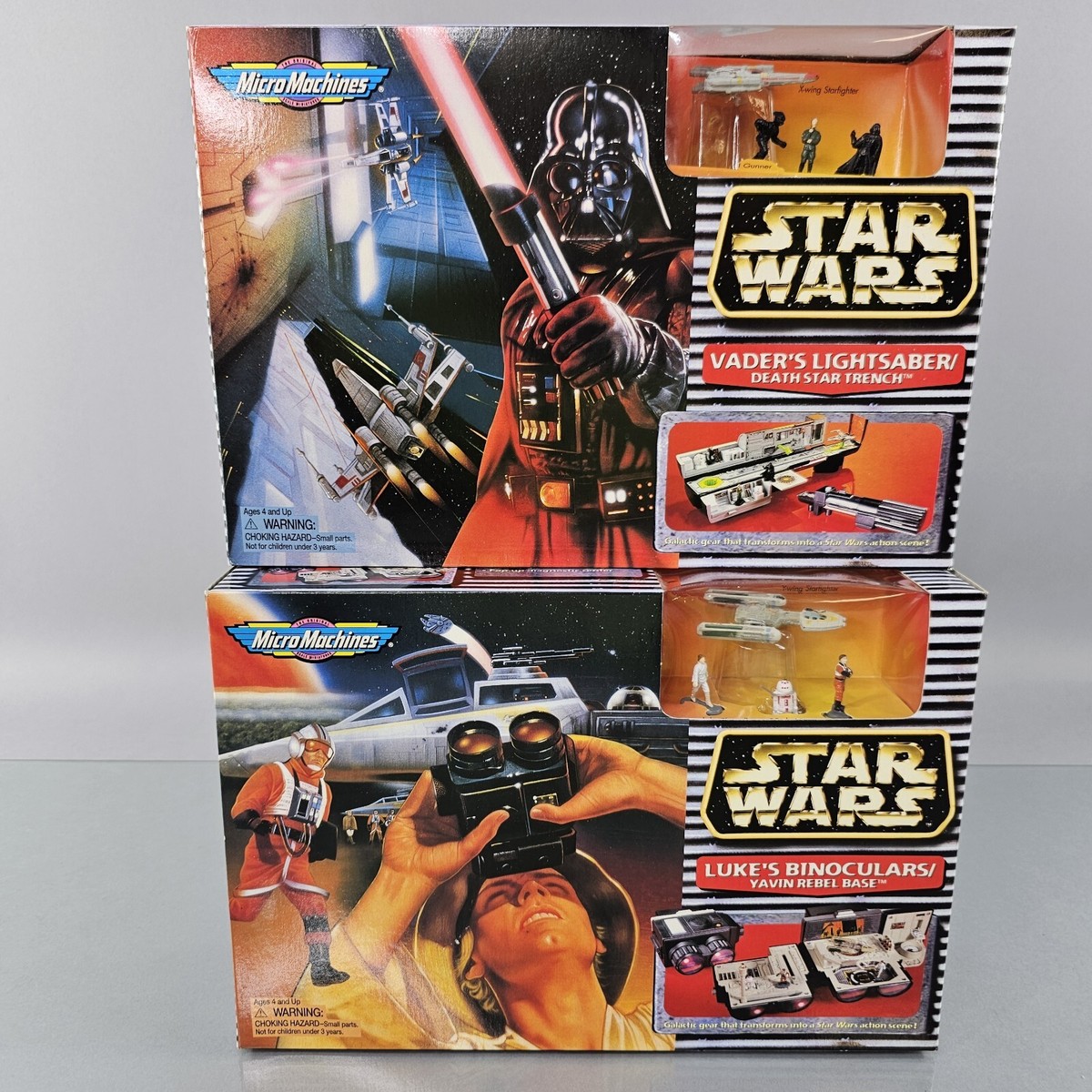 Star Wars Micro Machines Vader's Lightsaber & Luke's Binoculars