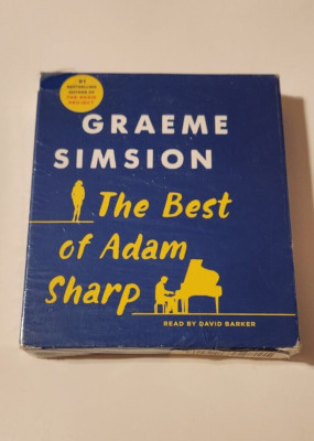 The Best of Adam Sharp by Graeme Simsion Read by David Barker ~New/Sealed. 8 Cds