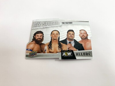 The Factory My Squad 2022 Upper Deck AEW Allure Card # MC-12