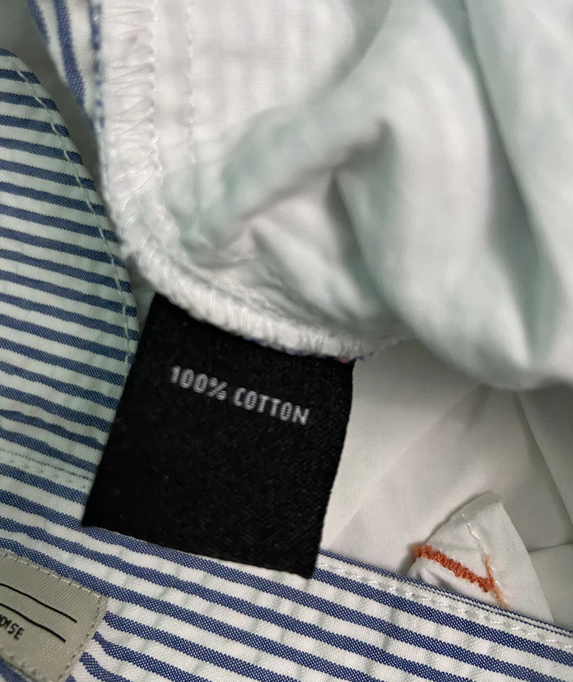 Jack Spade Warren Street New York Hombre Talla 32 Corto Azul Claro Algodón Foto 4 de 4