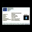 7.02 Ct IGI Certified Natural Ethiopian Cabochon Opal Multi Color Pear Cut — photo 2