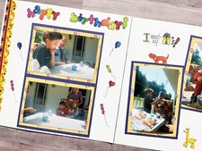 Birthday Scrapbook Pages, Birthday Layouts, 12 By 12 Birthday Pages