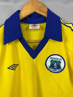 Maillot Domicile Everton 1978-79 - Authentique - Homme Manches Longues - Occasion
