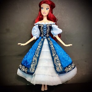 Disney 17” Limited Edition Doll Dress OOAK Outfit Ariel Little Mermaid Designer
