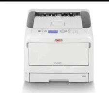 OKI Pro8432wt White Toner Printer w/ Soaftware