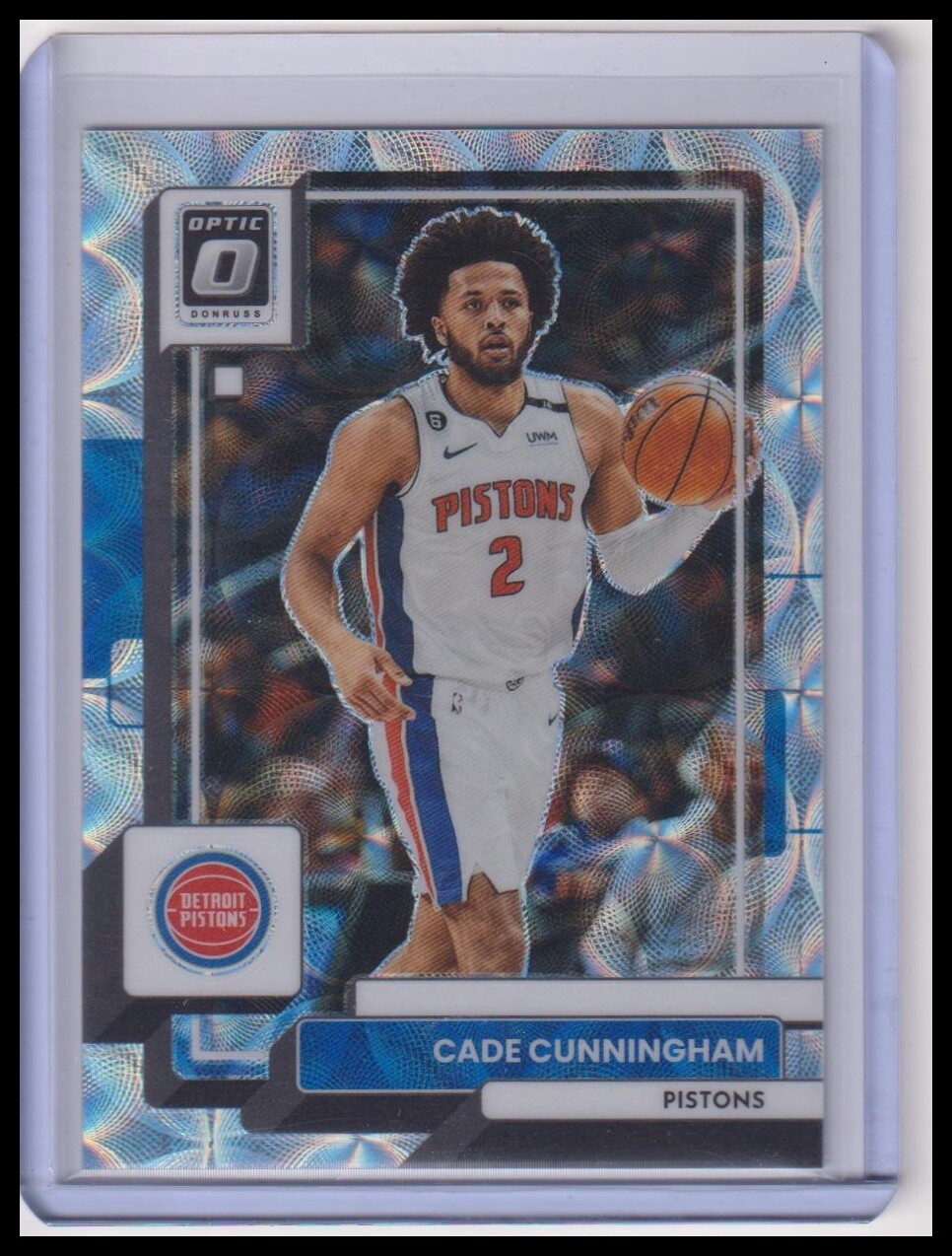 2022-23 Donruss Optic Cade Cunningham /249 #92 SCOPE Premium Detroit Pistons